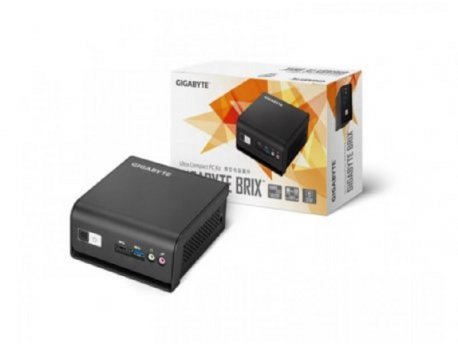 GIGABYTE GB-BMCE-4500C BRIX Mini PC Intel Dual Core N4500 2.8GHz, 8GB, 250GB SSD M.2 // Win 10 Pro