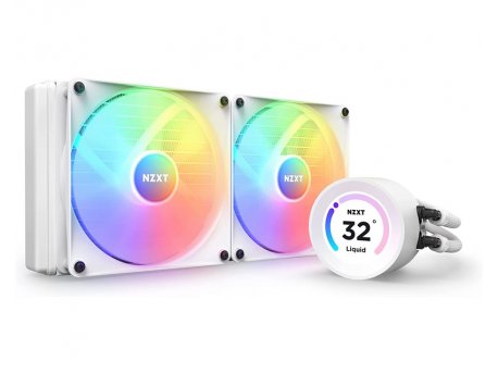 NZXT Kraken Elite 280 RGB belo vodeno hlađenje RL-KR28E-W1