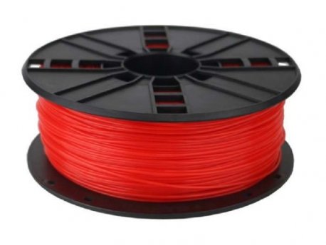 GEMBIRD 3DP-PLA1.75-01-FR PLA Filament za 3D stampac 1.75mm, kotur 1KG, Fluorescent Red