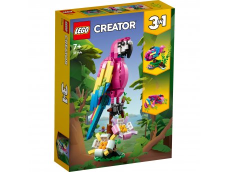 LEGO 31144 Egzotični ružičasti papagaj