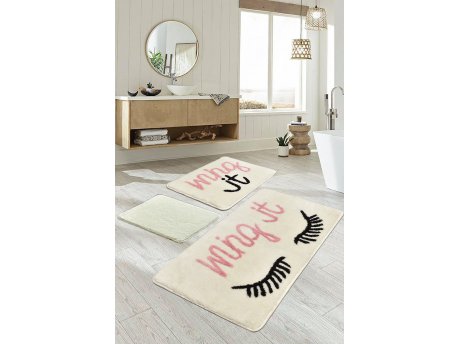 L`ESSENTIEL MAISON Kupatilski otirač Wing Ecru