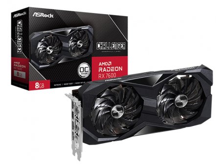 ASROCK AMD Radeon RX 7600 8GB 128bit RX 7600 Challenger OC 8GB grafička karta