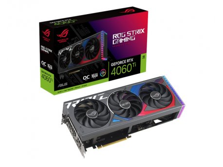 ASUS NVidia GeForce GTX 4060 Ti 16GB 128bit ROG-STRIX-RTX4060TI-O16G-GAMING grafička karta