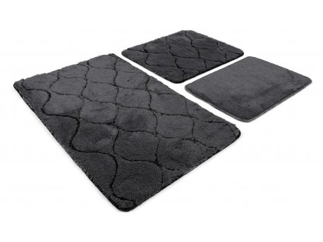 L`ESSENTIEL MAISON Kupatilski otirač Infinitiy Anthracite