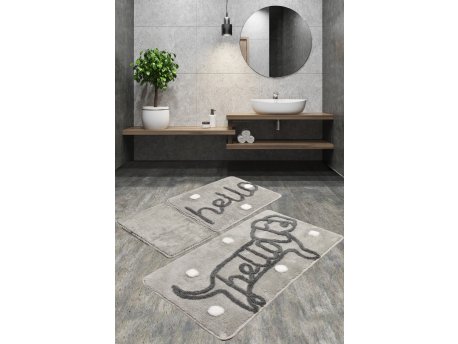 L`ESSENTIEL MAISON Kupatilski otirač Hi Dog Grey