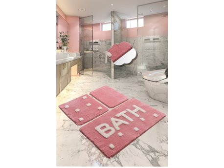 L`ESSENTIEL MAISON Kupatilski otirač Bath Pink 1