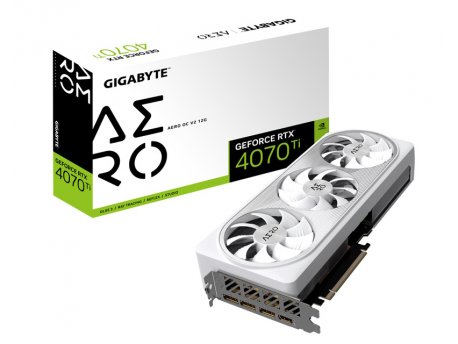 GIGABYTE NVidia GeForce RTX 4070 Ti AERO OC 12GB GV-N407TAERO OCV2-12GD grafička karta