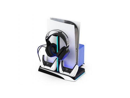 EXCALIBUR GAMES IMP Tech DLX + Led Multi Function Charger Tower PS5 (052982)