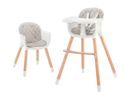 KINDERKRAFT Stolica za hranjenje TINI grey (BTKTINIGRY0000)