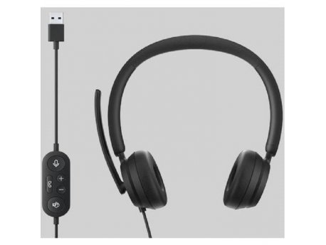 MICROSOFT Slušalice Modern USB Headset/Mikrofon/USB-A/crne 6ID-00022