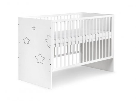 KLUPS Krevetac za bebe TINO Stars 120X60 (KLUKRETINSTA)