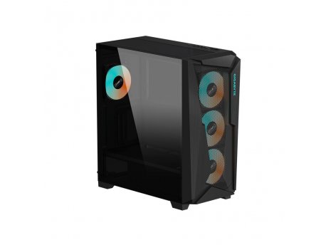 GIGABYTE C301 Crno midi kuciste sa providnom stranicom
