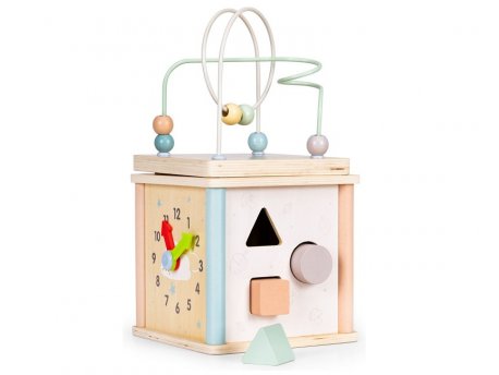 ECO TOYS Drvena edukativna kocka sorter (1001)