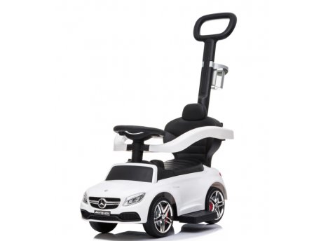 ECO TOYS Guralica za decu Mercedes beli sa ručkom (639WHITE)