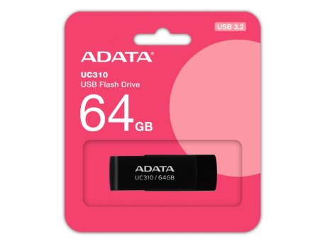 ADATA 64GB, 3.2, crni (UC310-64G-RBK)