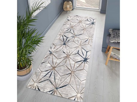 Conceptum Hypnose Tepih 1086 Grey Blue ( 80 x 400 )
