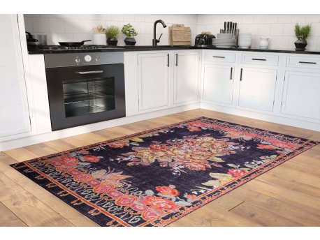 Conceptum Hypnose Tepih Soul Chenille Black AL 148 ( 150 x 230 )