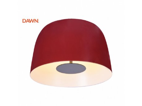 DAWN Vesta 630 Plafonska svetiljka 20W 3000K CRVENA