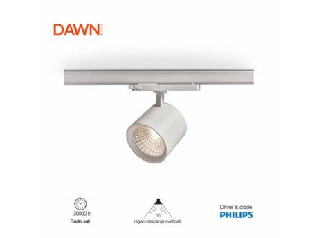 DAWN Led reflektor šinski 301210-1 30W 3000K Beli trofazni