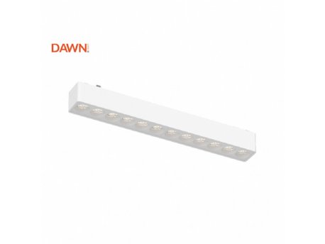 DAWN Magnetic slim svetiljka led26 - 12T 12W 3000K 24° 48V DC BELA