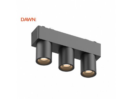 DAWN Magnetic slim svetiljka led26 - 3TY 6W 3000K 24° 48V DC CRNA