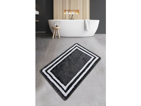 L`ESSENTIEL MAISON Kupatilski otirač Duplici Anthracite (70 x 120)
