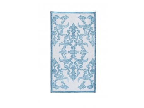 L`ESSENTIEL MAISON Kupatilski otirač Shabby Damask Blue (80 x 140)