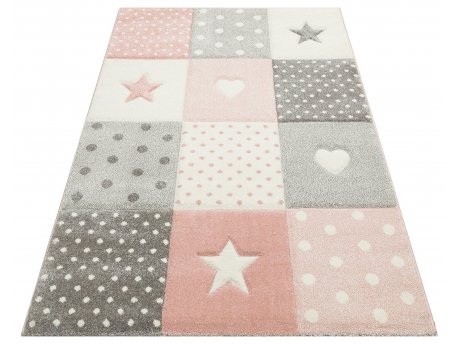 Conceptum Hypnose Tepih Kds 05 Grey Pink ( 120 x 180 )