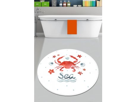 L`ESSENTIEL MAISON Kupatilski otirač Crab Circle Djt 120