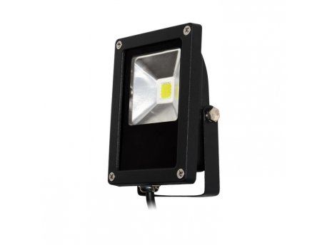 COMMEL LED Reflektor SLIM 10W 3000K 700lm 50kh Crni