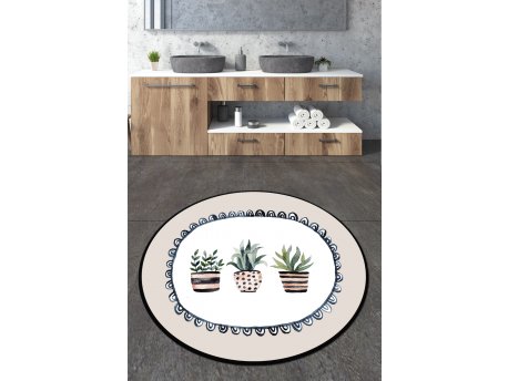 L`ESSENTIEL MAISON Kupatilski otirač Guipure Circle Djt 100