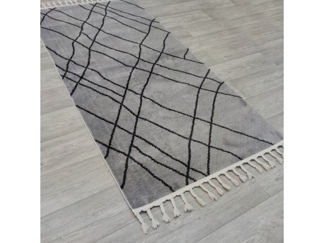 Conceptum Hypnose Tepih Meta 1553A Anthracite Grey ( 80 x150 )