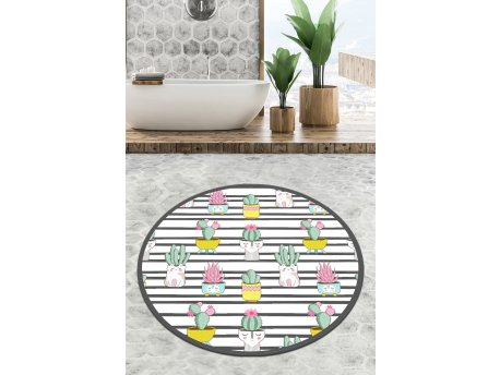 L`ESSENTIEL MAISON Kupatilski otirač Catinus Cactus Circle Djt 100