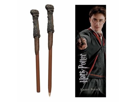 NOBLE COLLECTION Harry Potter - Wands - Harry Potter Wand Pen And Bookmark