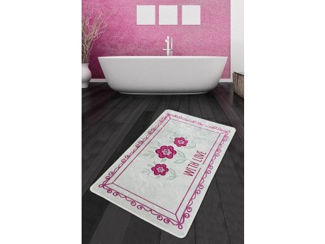 L`ESSENTIEL MAISON Kupatilski otirač With Flower Djt (80 x 100)