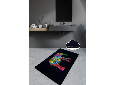 L`ESSENTIEL MAISON Kupatilski otirač Olifant Black (70 x 120)