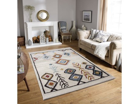 Conceptum Hypnose Tepih G0290 Cream Blue ( 150 x 230 )