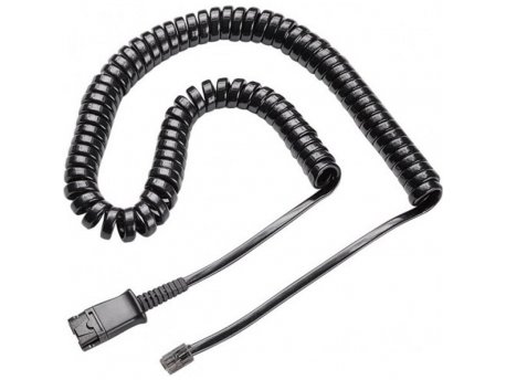 PLANTRONICS 27190-01 CABLE A QD/RJ9 U10P Cable Assy Polaris II Spiralni kabl adapter Poly