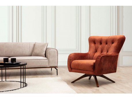 Atelier del Sofa Fotelja Siesta Armchair Orange