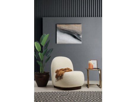 Atelier del Sofa Fotelja Tina Bouclet White