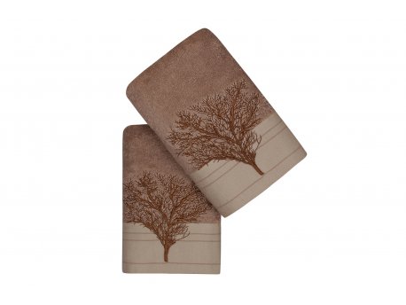 L`ESSENTIEL MAISON Set peškira Infinity Light Brown