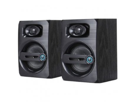 GEMBIRD Stereo zvucnici black wood SPK-B23