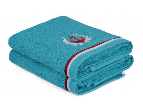 L`ESSENTIEL MAISON Set peškira Maritim Turquoise