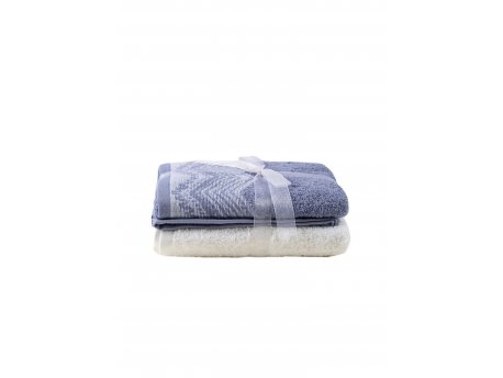 L`ESSENTIEL MAISON Set peškira Leron Blue White