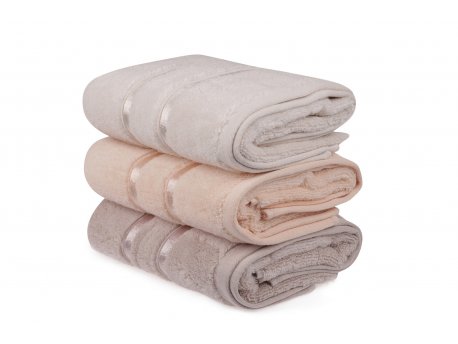 L`ESSENTIEL MAISON Set peškira Dolce Light Yellow Light lilac Salmon