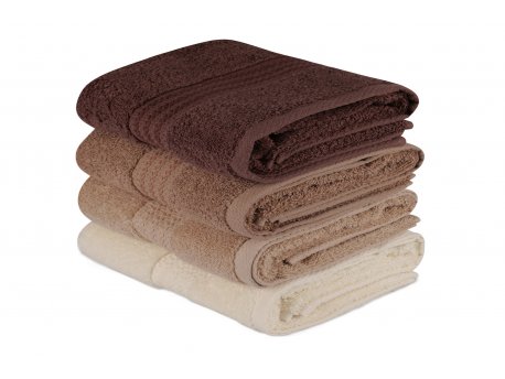 L`ESSENTIEL MAISON Set peškira Rainbow Brown
