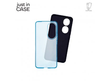 JUST IN CASE 2u1 Extra case MIX paket PLAVI za Honor 90
