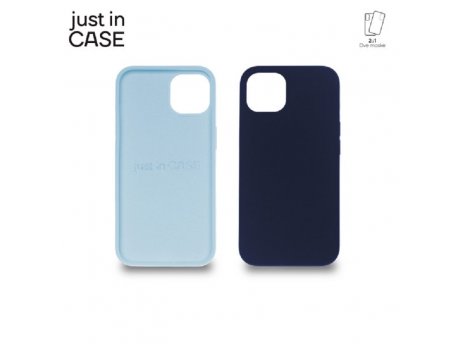 JUST IN CASE 2u1 Extra case mix plus paket tamno plavi za iPhone 13