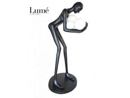 BELORE 27 Podna lampa 4*E27 crna (10198)