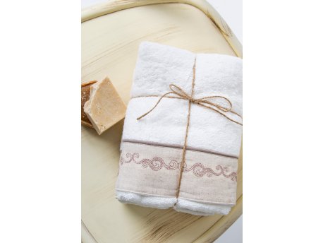 L`ESSENTIEL MAISON Peškir Hera Ecru